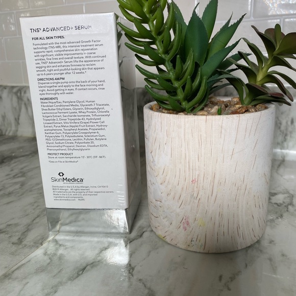 COPY - SkinMedica TNS Advanced + Serum 1oz EXP  10/2025 *New In Box* - Picture 2 of 3